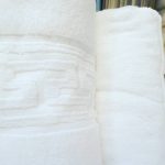 Prosop Jacquard baie Greek Border - 100% bumbac, 50x90 cm, alb - imagine 7