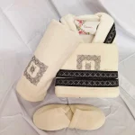 Set 1 persoana Royal Home Collection - halat si prosoape baie  – 008