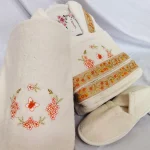 Set 1 persoana Royal Home Collection - halat si prosoape baie  – 007 - imagine 4