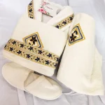 Set 1 persoana Royal Home Collection - halat si prosoape baie  – 003 - imagine 3