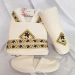 Set 1 persoana Royal Home Collection - halat si prosoape baie  – 003