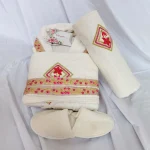 Set 1 persoana Royal Home Collection - halat si prosoape baie  – 002 - imagine 2