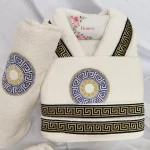 Set 1 persoana Royal Home Collection - halat si prosoape baie  – 0010 - imagine 2