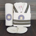 Set 1 persoana Royal Home Collection - halat si prosoape baie  – 0010 - imagine 4