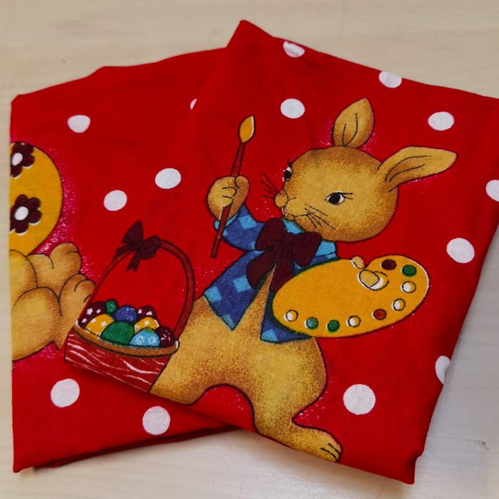 Set 2 fete perna Paste, culoare rosu 40x40 cm 5 rosu - imagine 2