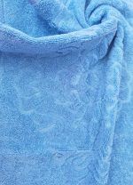 Set 2 prosoape picioare 50x70cm , bumbac 100% CARRY – roz + blue - imagine 2