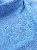 Set 2 prosoape picioare 50x70cm , bumbac 100% CARRY – roz + blue - imagine 3