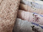 Set 6 prosoape 50x90cm ,cu broderie, bumbac 100% , Bavaro Home Colection 05 - imagine 4