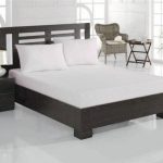 Cearceaf pat cu elastic ranforce 160x200 cm alb - imagine 2