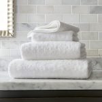 Prosop alb bumbac, fara bordura, pentru SPA- 90x150